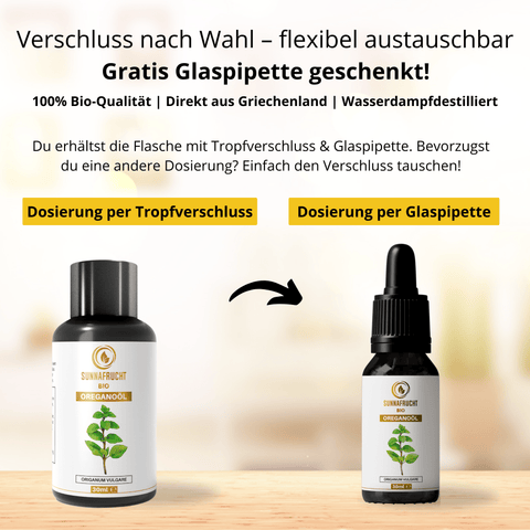 Bio Oreganoöl | 30ml - Sunnafrucht® - Oreganoöl
