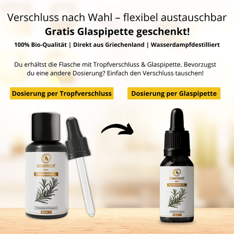 Bio Rosmarinöl | 30ml - Sunnafrucht® - Rosmarinöl