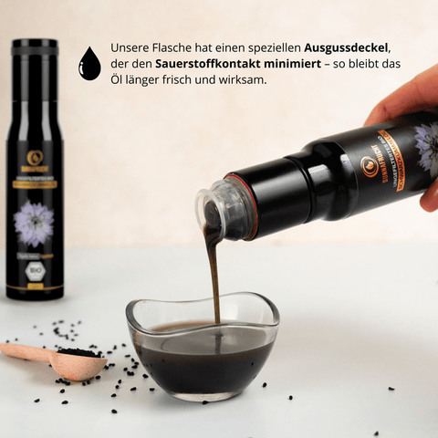 Bio Schwarzkümmelöl | 100ml - Sunnafrucht® - Schwarzkümmelöl