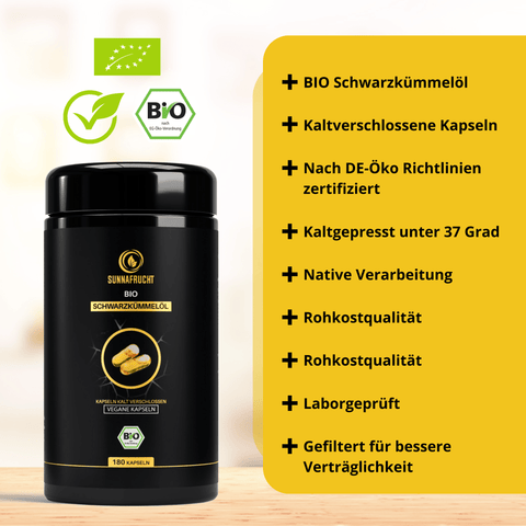 Bio Schwarzkümmelöl Duo Bundle - Sunnafrucht® -