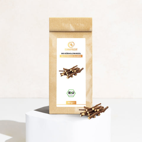 Bio Süßholzwurzel (Glycyrrhiza glabra) | 50g - Sunnafrucht® - Bio Süßholzwurzel (Glycyrrhiza glabra)