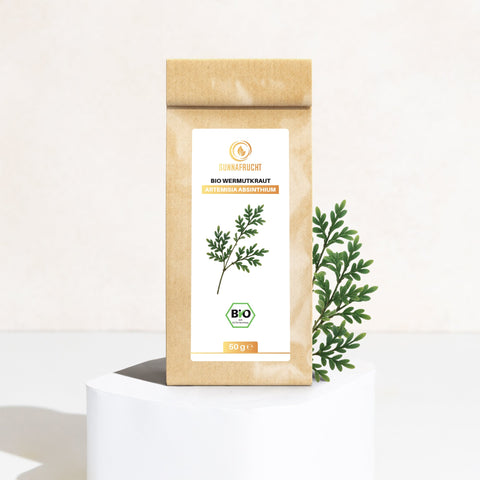 Bio Wermutkraut (Artemisia Absinthium) | 50g - Sunnafrucht® - Bio Wermutkraut (Artemisia Absinthium)