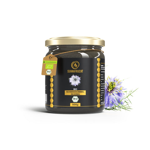 Bio Schwarzkümmel in Honig, das optimale Verhältnis