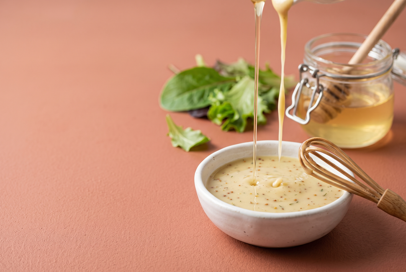 Honig-Senf-Dressing: das einfache Grundrezept in 5 Minuten