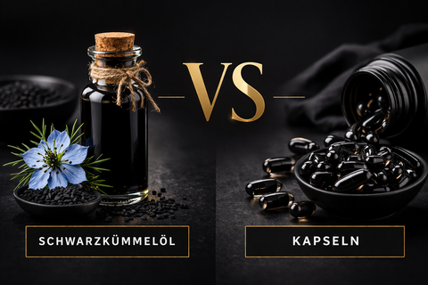 Schwarzkümmelöl oder Kapseln?