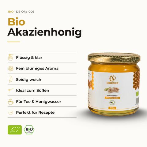 Bio Akazienhonig | 500g