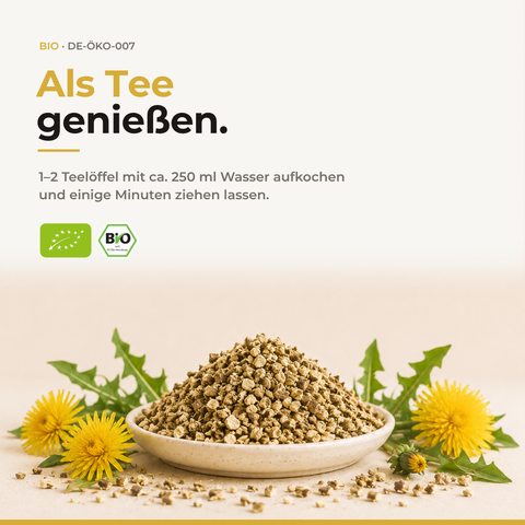 Bio Löwenzahnwurzel (Taraxacum officinale) | 25 g
