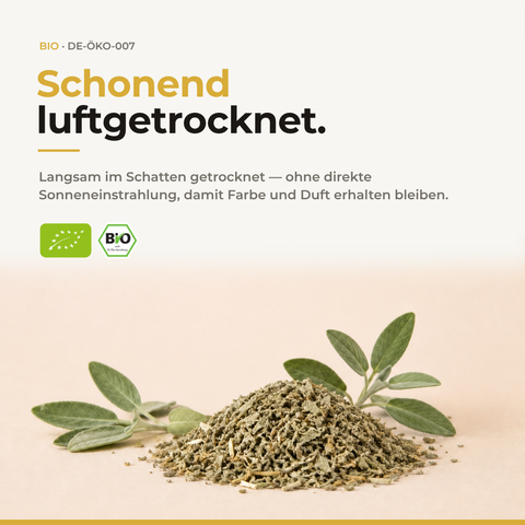 Bio Salbeiblätter (Salvia officinalis) | 25 g