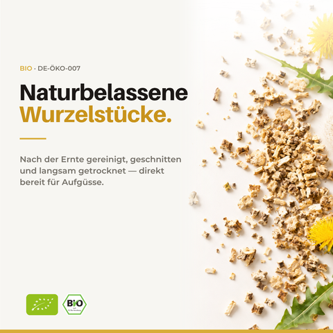 Bio Löwenzahnwurzel (Taraxacum officinale) | 25 g