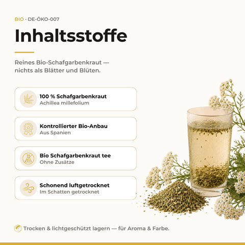 Bio Schafgarbenkraut (Achillea millefolium) | 25 g