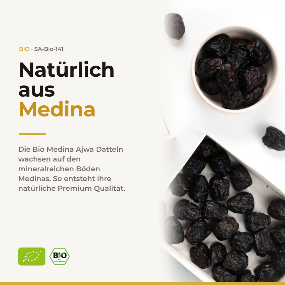 Bio Medina Ajwa Datteln Sunnafrucht 500g