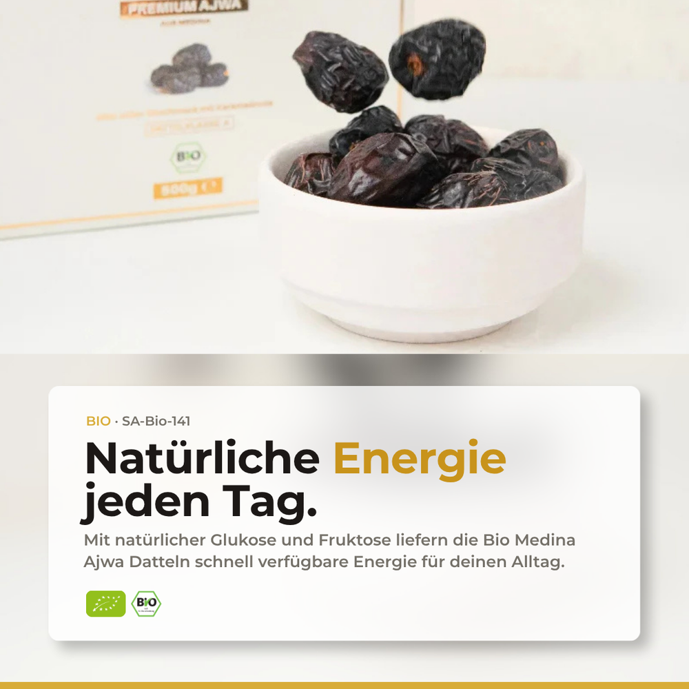Bio Medina Ajwa Datteln Sunnafrucht 500g