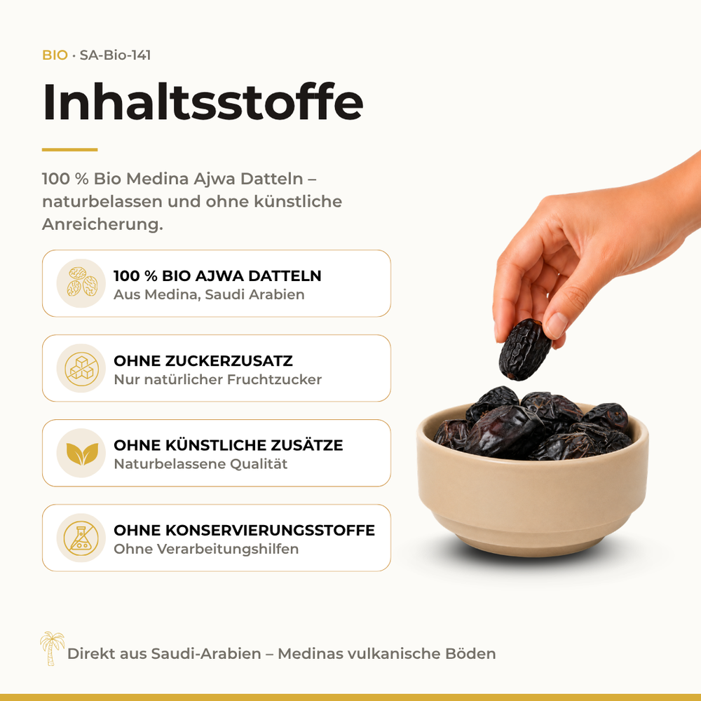Bio Medina Ajwa Datteln Sunnafrucht 500g
