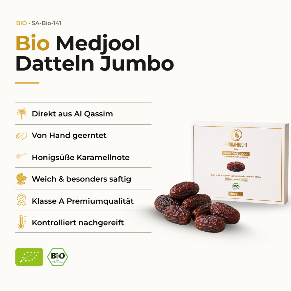 Bio Medjool Datteln 500g
