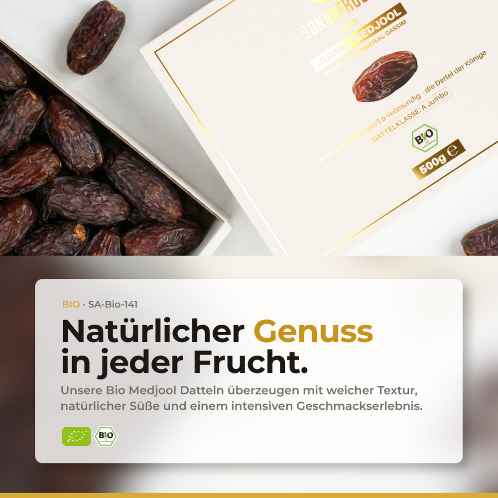 Bio Medjool Datteln 500g