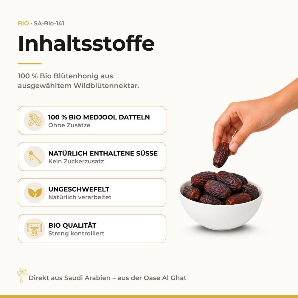 Bio Medjool Datteln 500g