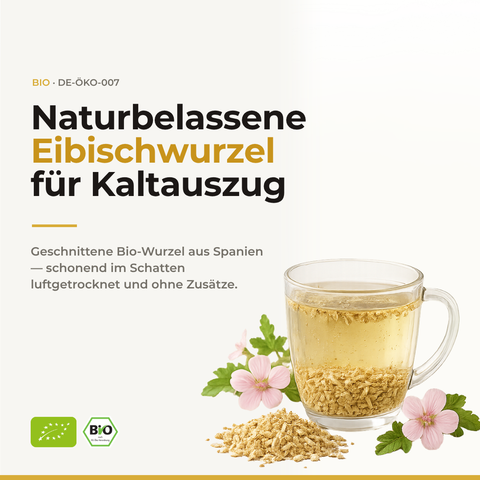 Bio Eibischwurzel (Althaea officinalis) | 50 g