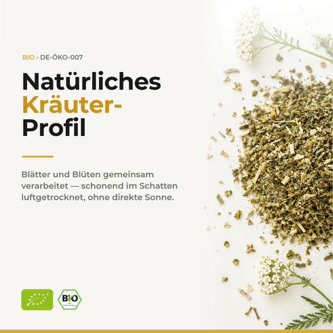 Bio Schafgarbenkraut (Achillea millefolium) | 25 g