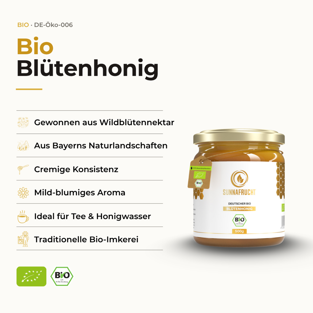Bio Blütenhonig | 500g