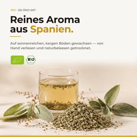 Bio Salbeiblätter (Salvia officinalis) | 25 g