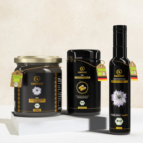 Besteller: Bio Schwarzkümmel Bundle - Sunnafrucht® - 