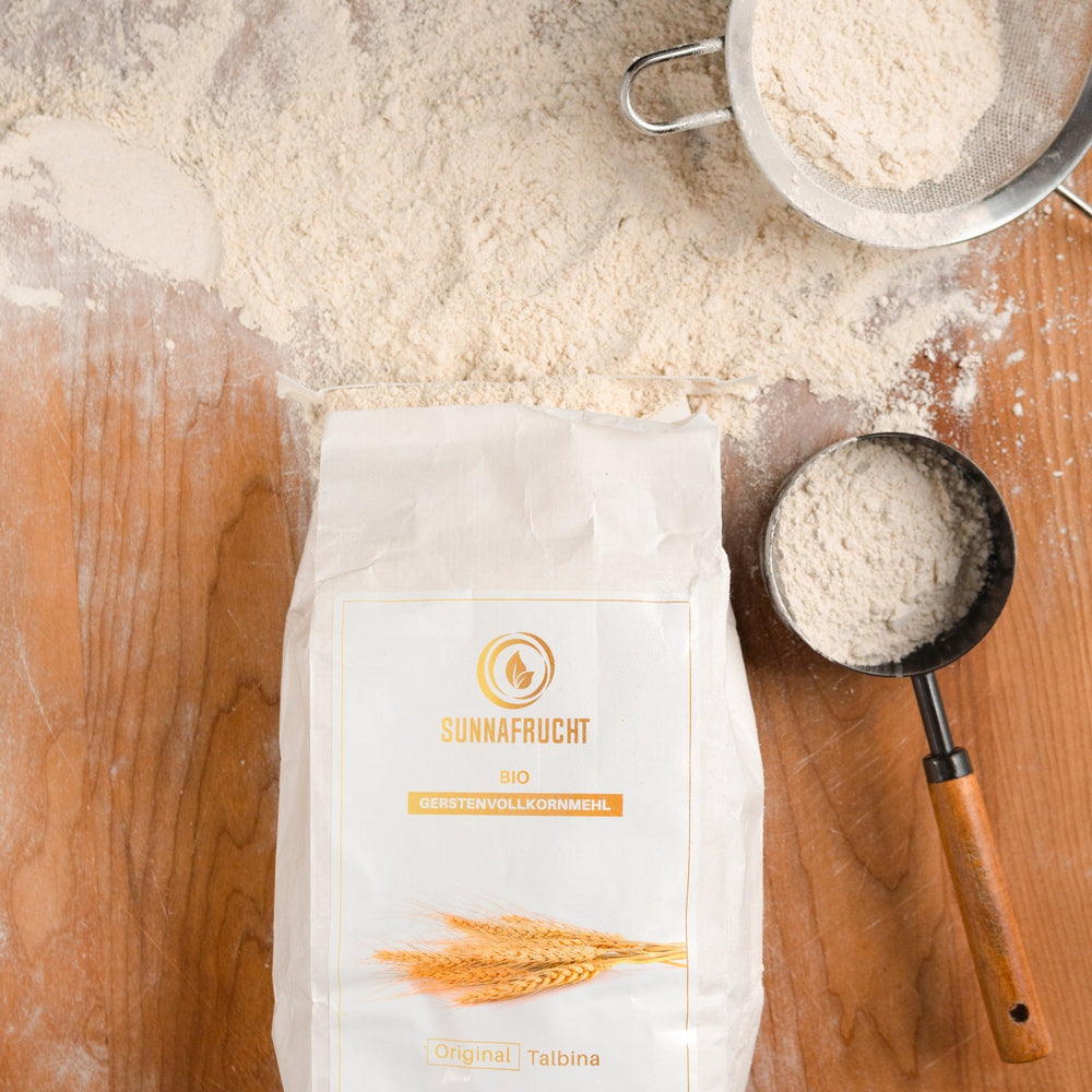 Bio Gerstenvollkornmehl Talbina | 5kg - Sunnafrucht® - 