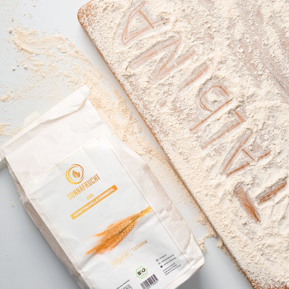 Bio Gerstenvollkornmehl Talbina | 5kg - Sunnafrucht® - 