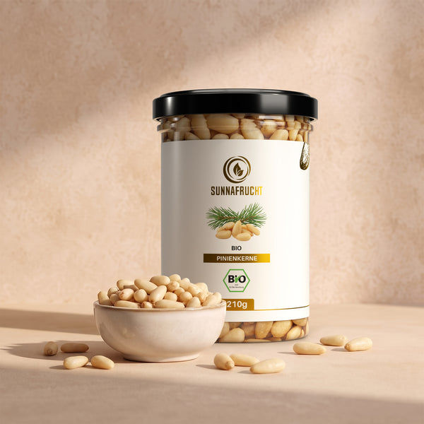 Bio Pinienkerne | Ungeröstet & ungesalzen | 210 g