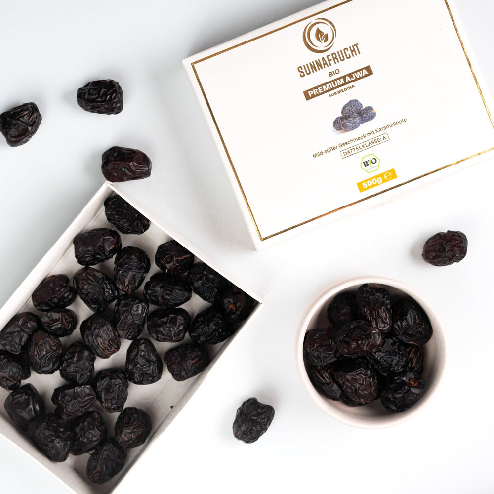 Bio Rutab Sukkari & Medina Ajwa Bundle - Sunnafrucht® - Datteln