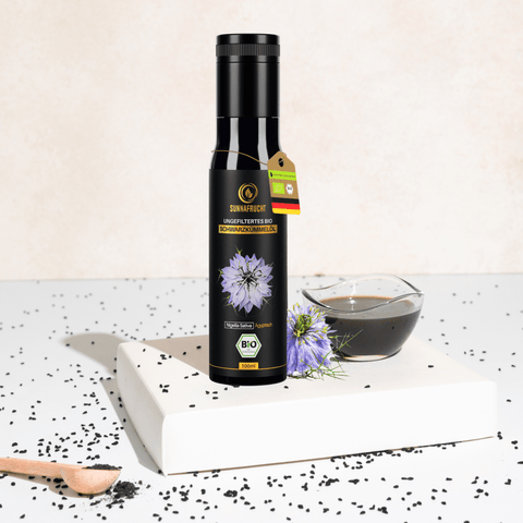 Bio Schwarzkümmelöl | 100ml - Sunnafrucht® - Schwarzkümmelöl