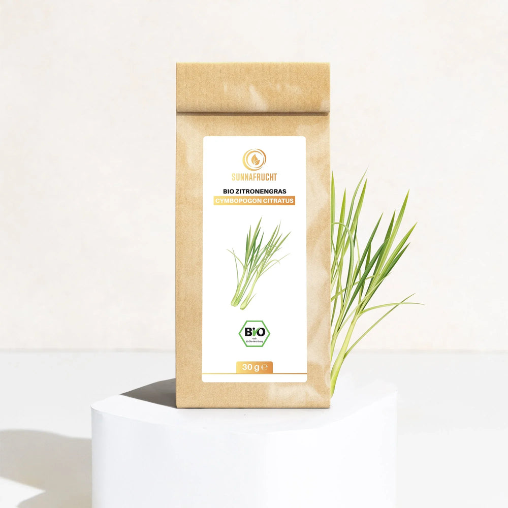 Bio Zitronengras (Cymbopogon Citratus) | 30g - Sunnafrucht® - Bio Zitronengras (Cymbopogon Citratus)