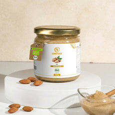 Bio Mandelmus braun | 100 % Mandeln, ungeröstet | 500 g